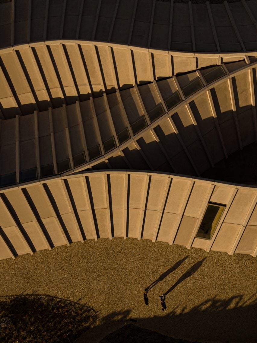 Overhead view of Quinta de Adorigo Winery in Portugal