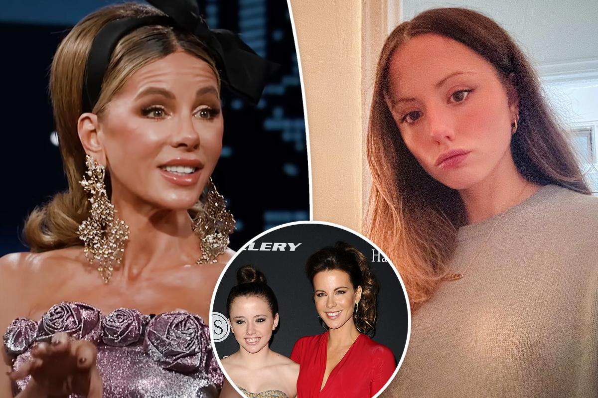 Kate Beckinsale insists daughter's 'scared' boyfriend laid two eggs in wild interview