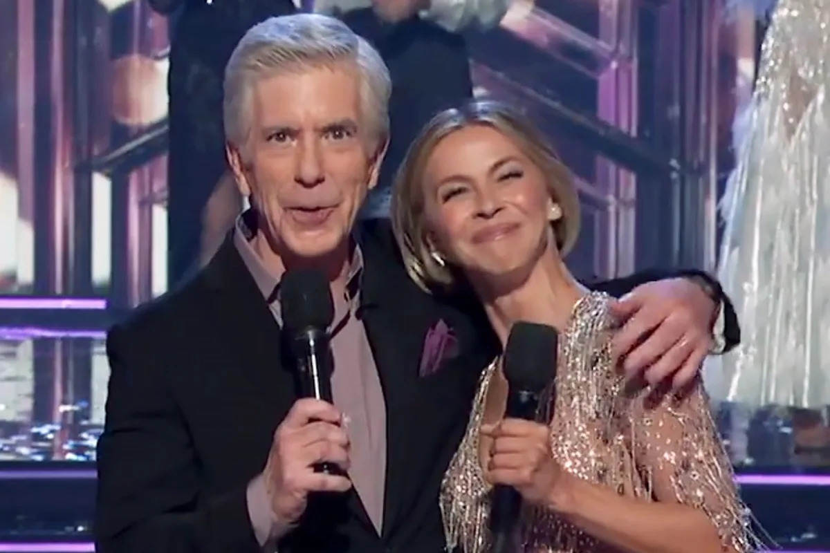 Julianne Hough Gets Teary-Eyed on Live TV as Original “DWTS” Host Tom Bergeron Returns to the Ballroom