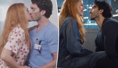 Watch the Blake Lively, Justin Baldoni kiss he claims she improvised