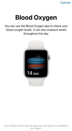 Screenshot shows how the redesigned pulse oximeter works.