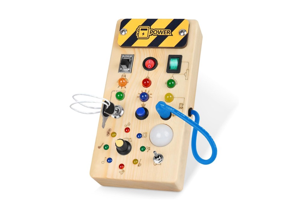 busy board with games