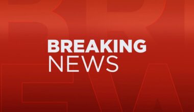 A Breaking News graphic.