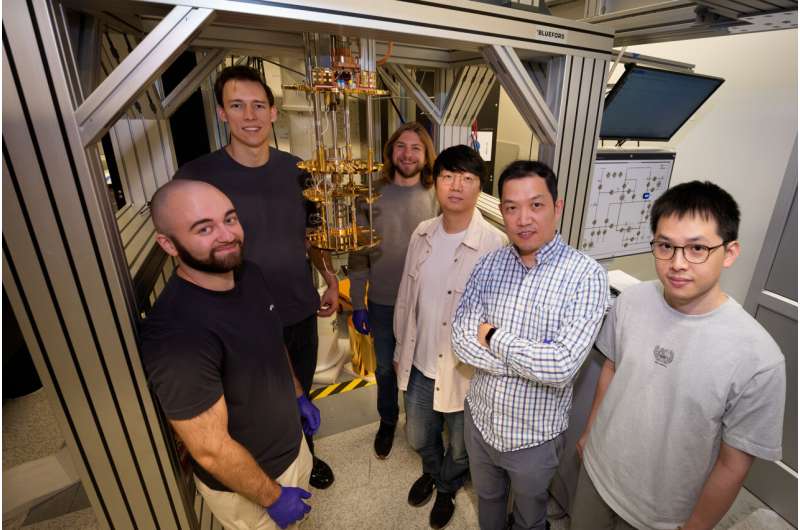 The next step for Zhong's team is to test whether the improved quantum coherence time will translate into quantum computers connecting over greater distances. Credit: UChicago Pritzker School of Molecular Engineering / Jason Smith Breakthrough could connect quantum computers at 200X the distance