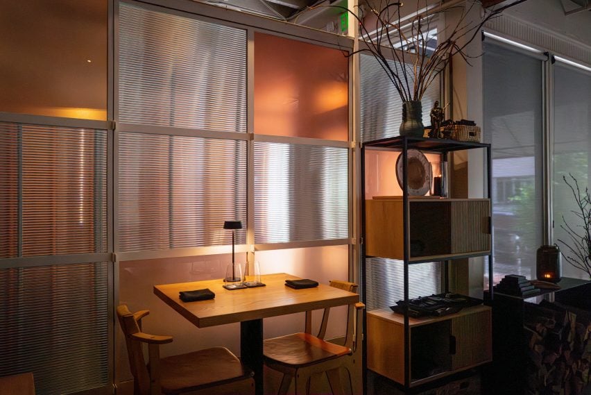 Brutalist restaurant