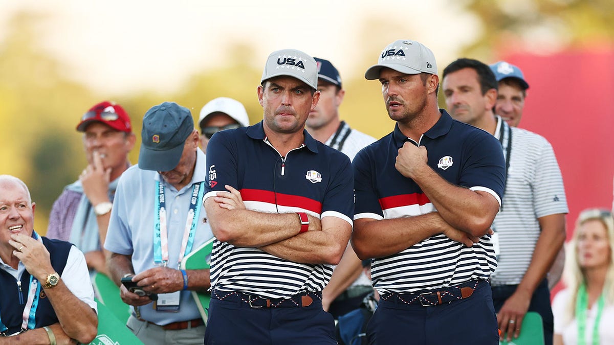 Bryson DeChambeau and Keegan Bradley