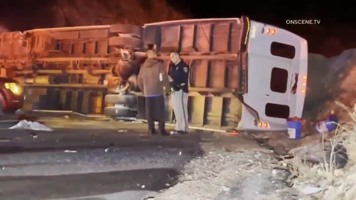 Teens hurt in Running Springs bus crash recall frightening ordeal – NBC Los Angeles