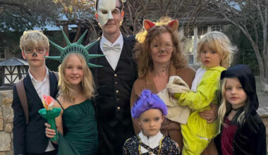 James Van Der Beek Goes All Out for Halloween with Wife Kimberly and Their 6 Children