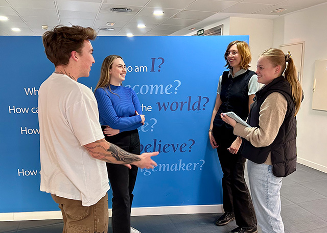 Study Abroad students in Madrid 2024