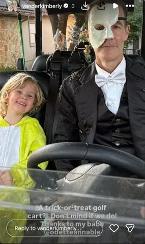 Kimberly Van Der Beek/Instagram James Van Der Beek with son Jeremiah