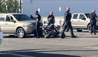 Police officer involved in crash in central Phoenix