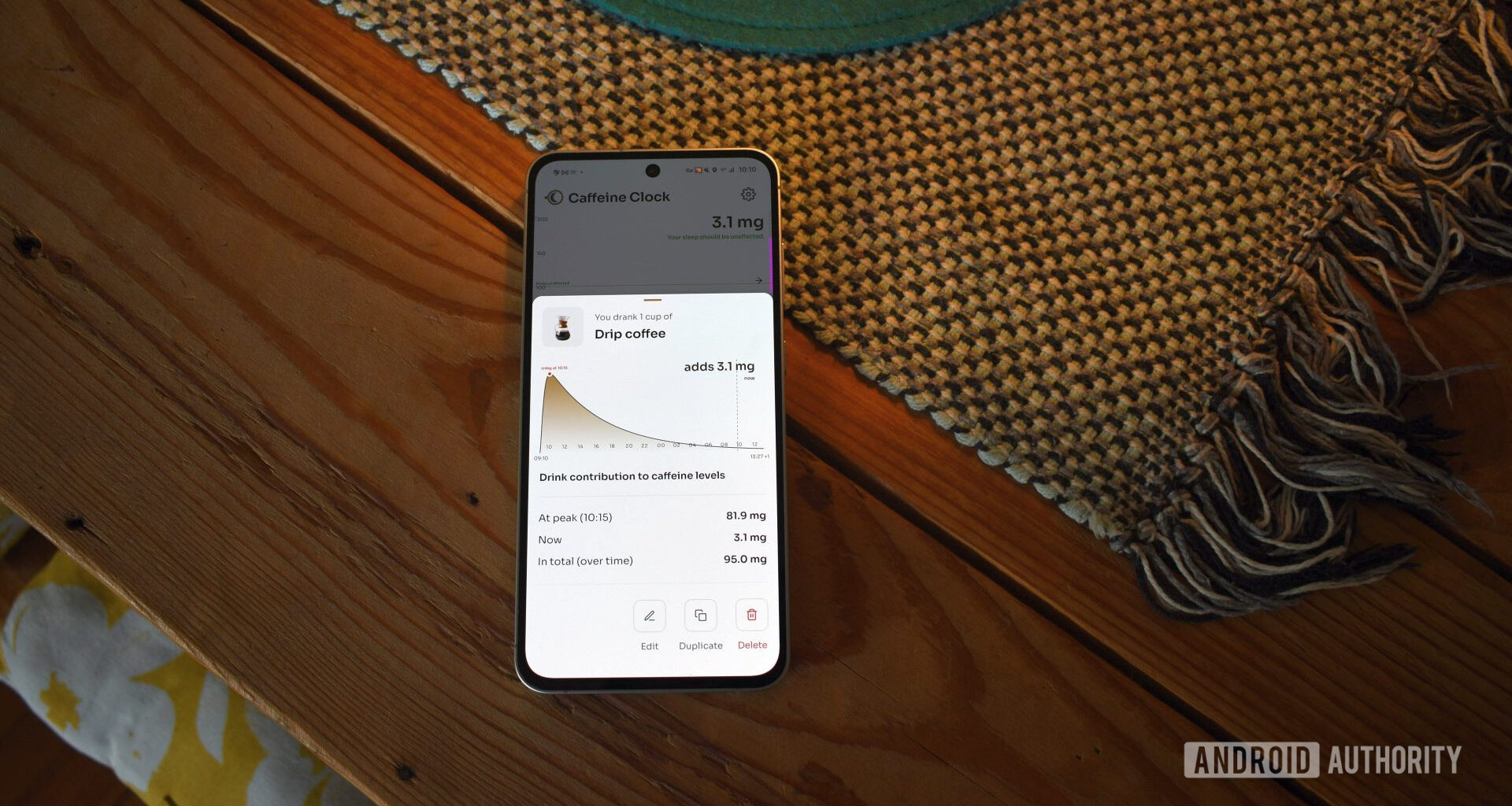 caffeine clock app 3