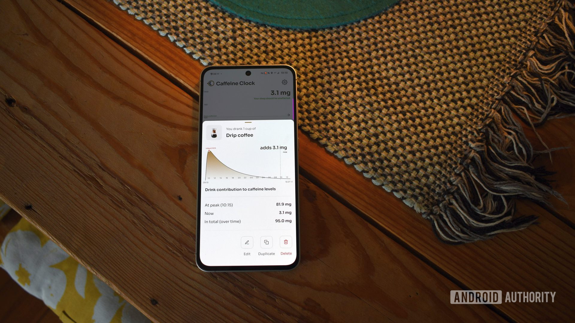 caffeine clock app 3