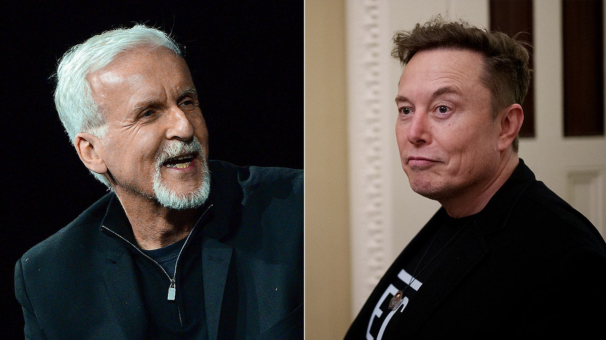 James Cameron and Elon Musk