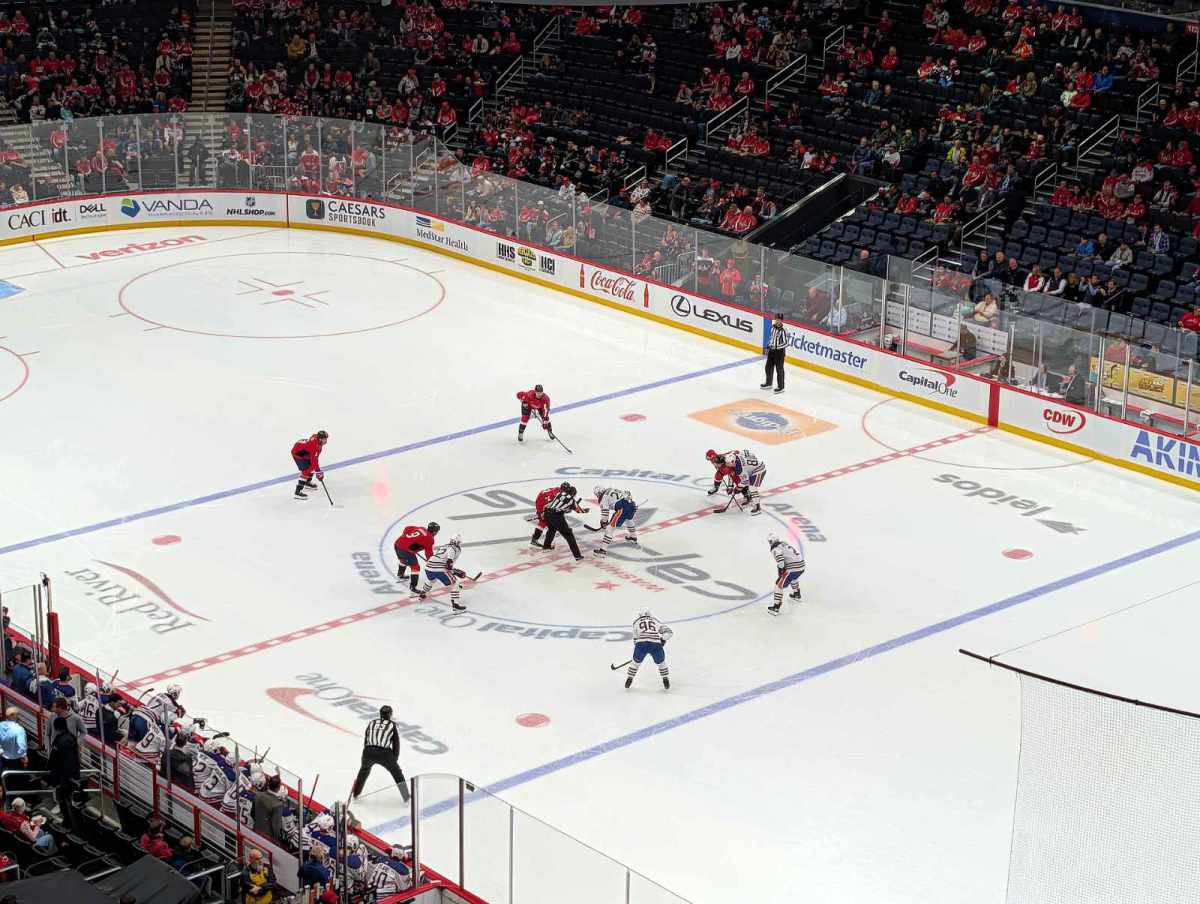 Ryan Leonard has arrived: Caps beat Oilers 7-4
