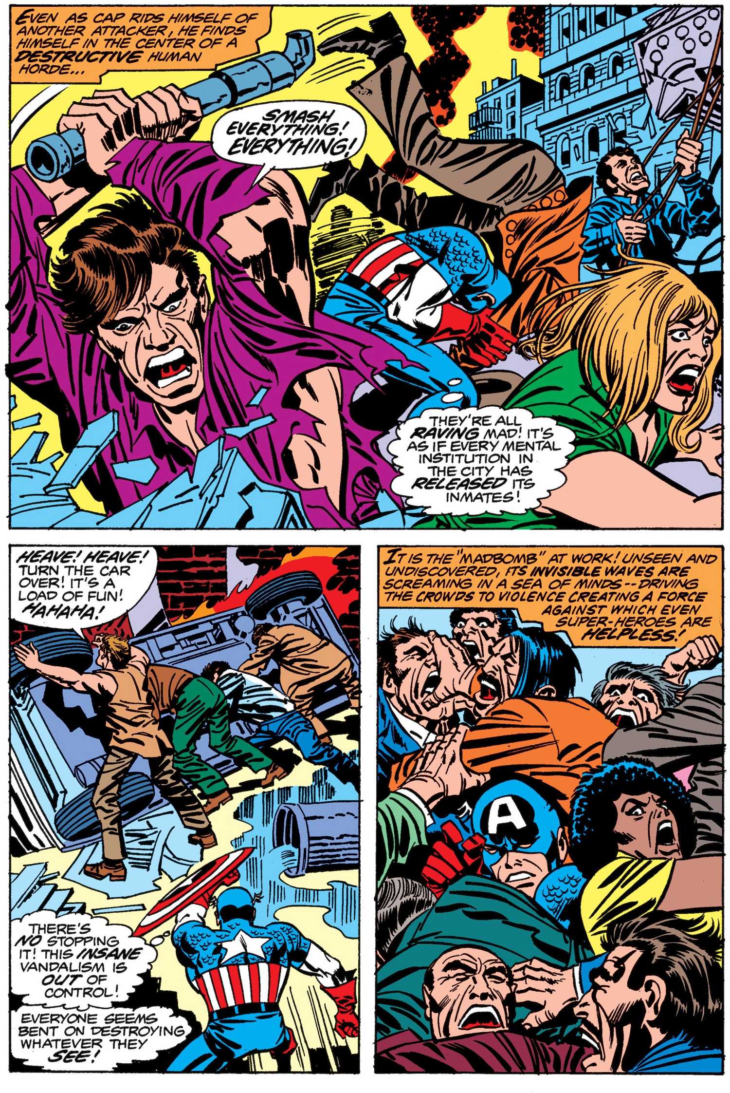 The city tears itself apart