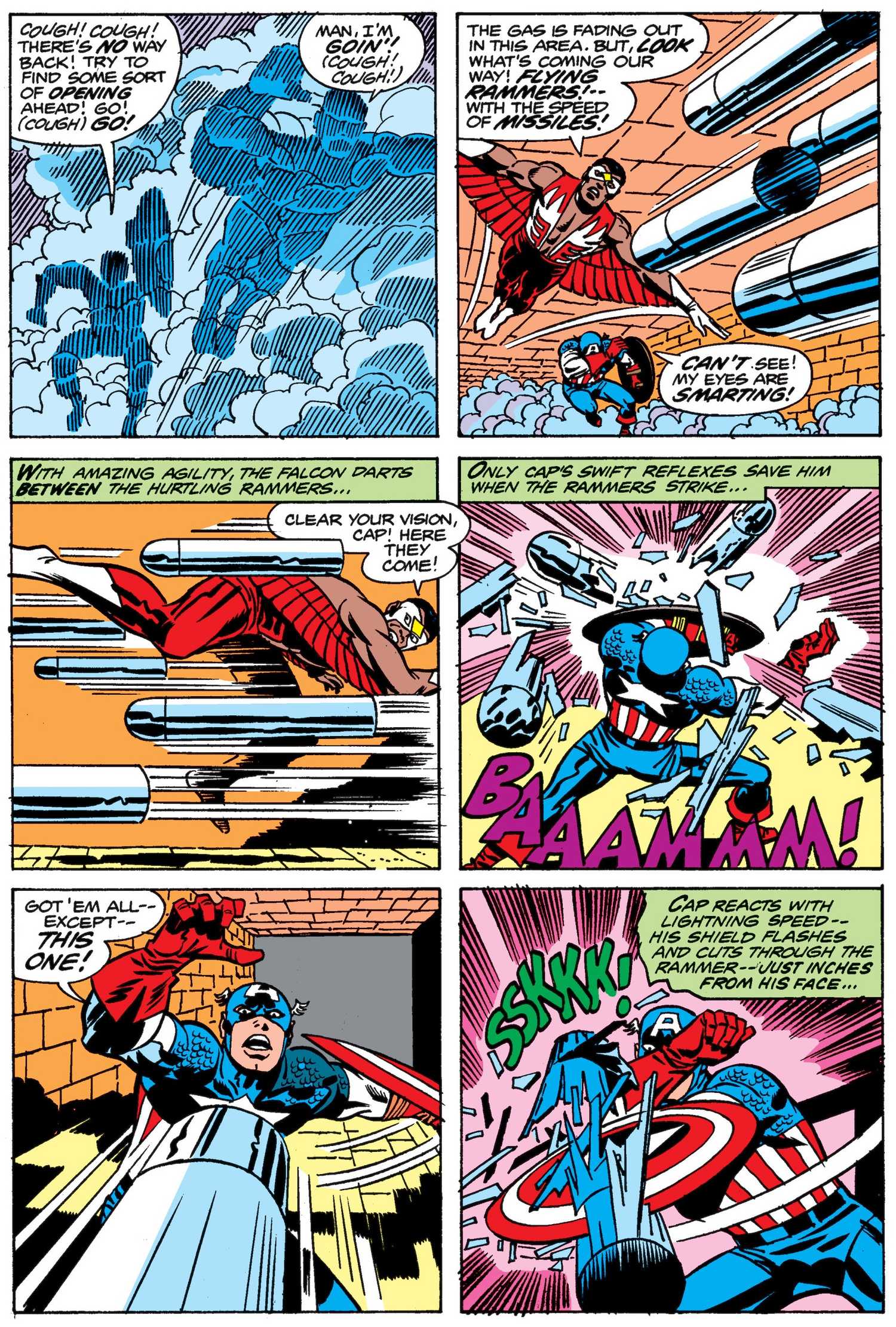 Cap and Falcon are tested