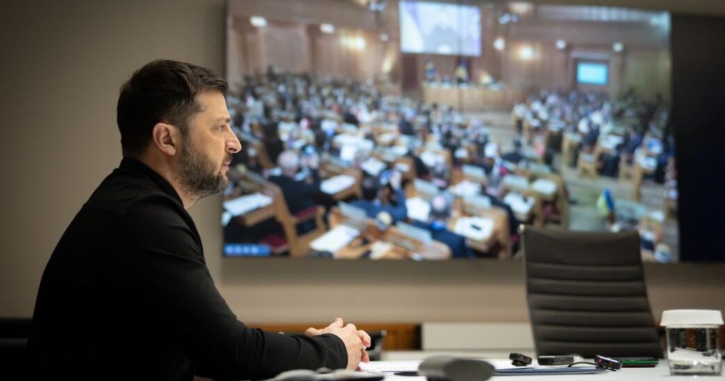 Russia keeping "stolen" Ukrainian territory "the main problem" with U.S. peace proposal, Zelenskyy says