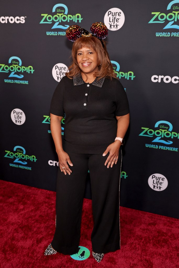 Chandra Wilson attends the "Zootopia 2" premiere