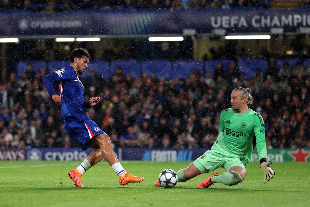 Marc Guiu of Chelsea