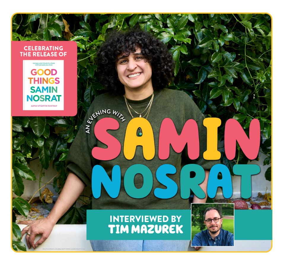 Samin Nosrat Visits Chicago Humanities To Deliver a Call to Culinary Community Building