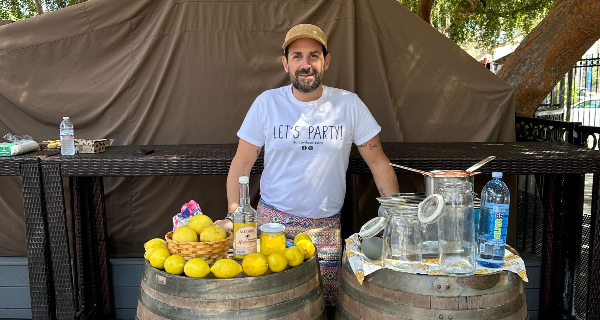 Roman-Italian Colosseo Opening in Solana Beach