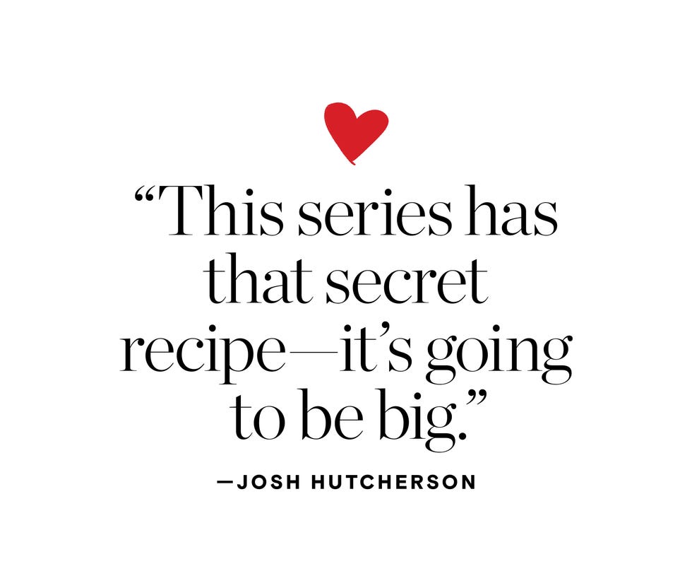 "this series has that secret recip–it's going to be big." –josh hutcherson