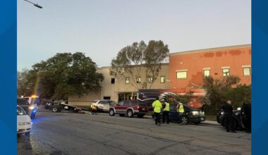 VIA bus hits parked car in downtown San Antonio; driver hospitalized