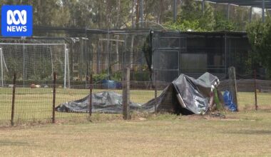 Five boys injured after jumping castle flies into air in Sydney's west
