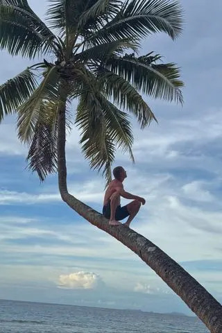 Inka Williams/instagram Channing Tatum in Fiji