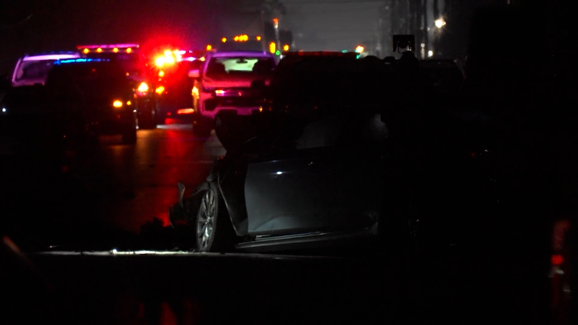 5-year-old girl killed, mother seriously hurt in wrong-way crash in NE Harris County, HCSO says