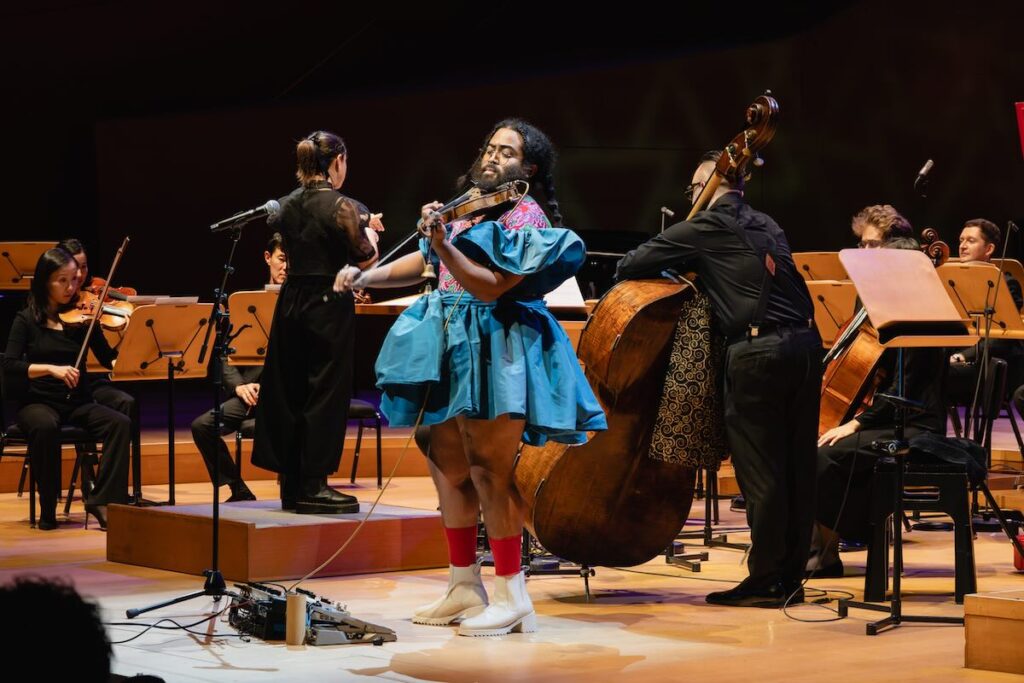Darian Donovan Thomas -- Photo by Farah Sosa at the Walt Disney Recital Hall, provided courtesy of the Los Angeles Philharmonic Association 