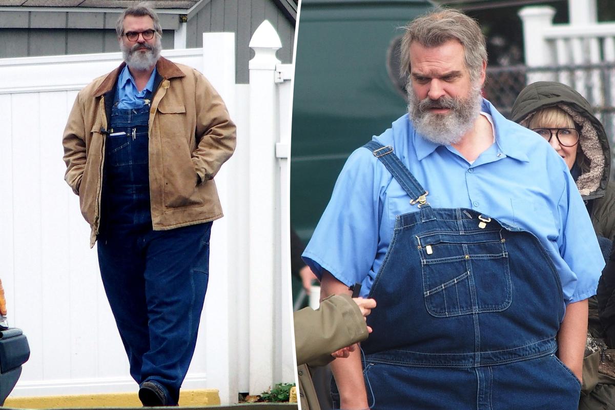 David Harbour looks unrecognizable in new role for crime thriller