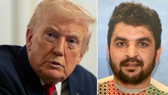 White House Guard killing sparks Trump’s sweeping visa and asylum clampdown. Washington DC shooting suspect Rahmanullah Lakanwal (R).(AP, AFP)