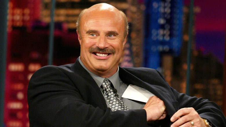 Dr. Phil on a late night TV show in 2002
