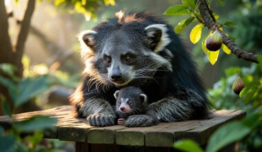 Drusillas’ first baby bearcat in 100 years: meet Boots, 1 tiny binlet—will you spot her today?