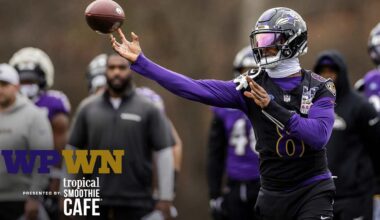 Lamar Jackson Dealing With Ankle Injury, Among Eight Ravens Not at Practice
