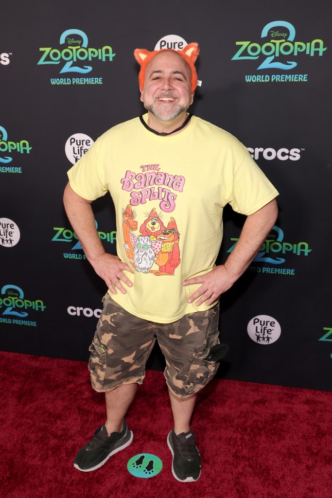 Duff Goldman attends the "Zootopia 2" premiere