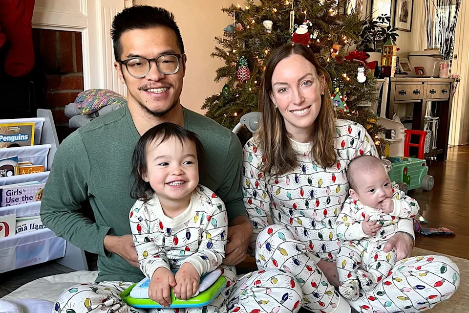 Courtesy of the Lin family The Lin Family in December 2023