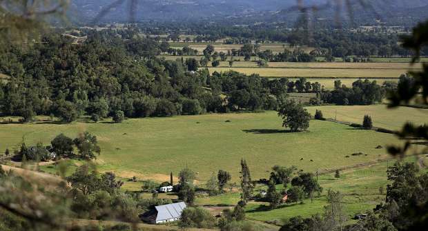 The north end of Potter Valley in Mendocino County basks in sunlight on May 14, 2025. (Kent Porter / The Press Democrat)