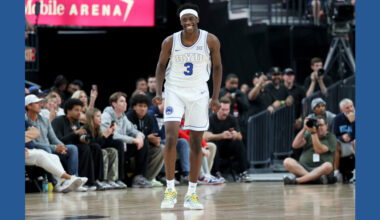 A busy summer that included observing WNBA's Aces helped prepare BYU's AJ Dybantsa for college debut