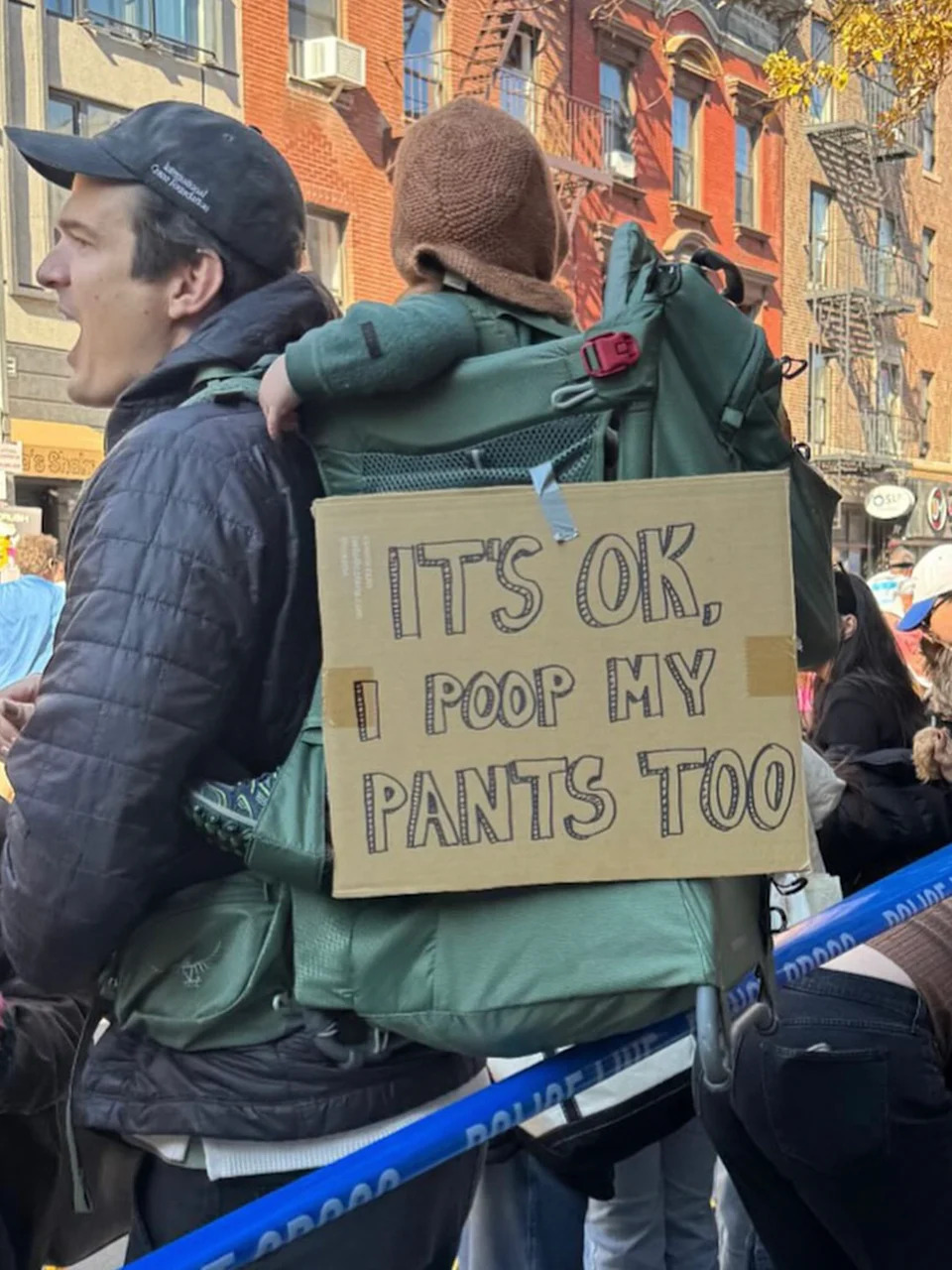 Here are the funniest signs of the 2025 New York City Marathon