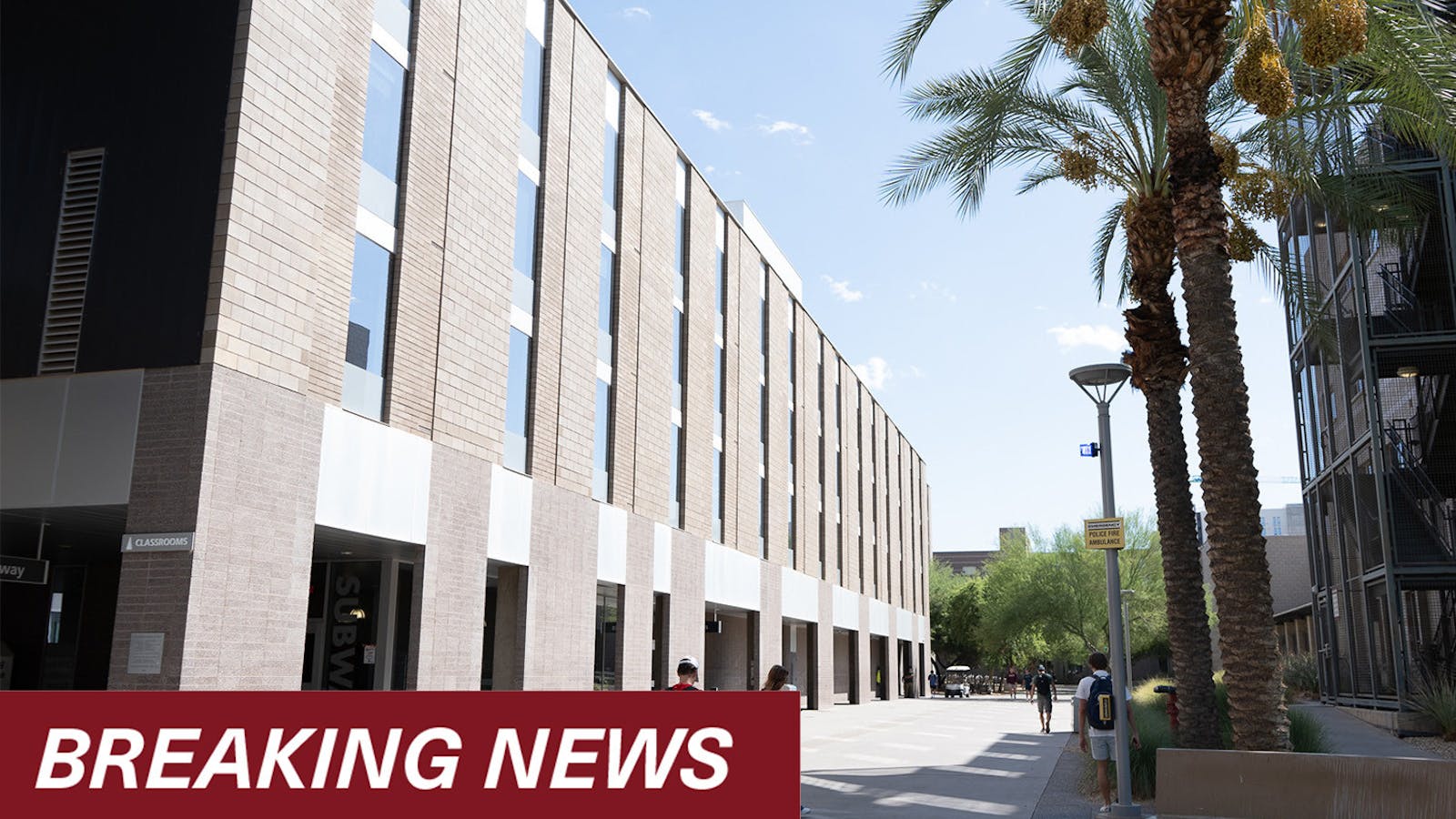 BREAKING: Person falls from second floor of Hassayampa Academic Village