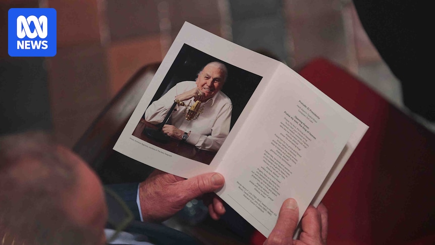 Radio titan John Laws farewelled at state funeral at Sydney cathedral
