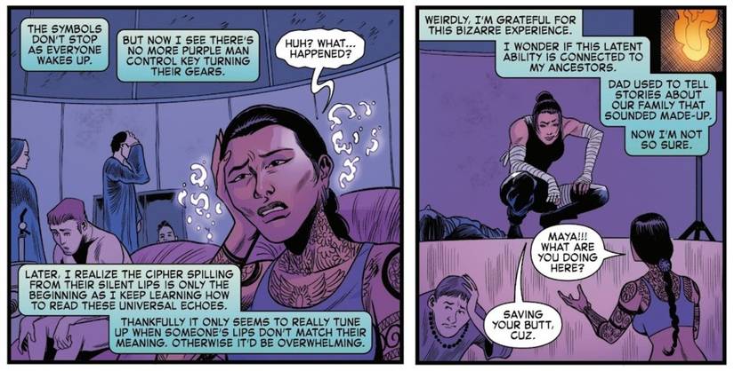 echo demonstrates her new superpowers 2