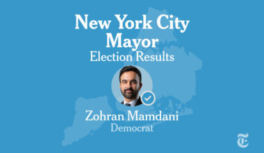 New York City Mayoral Election Live Results 2025: Mamdani Wins