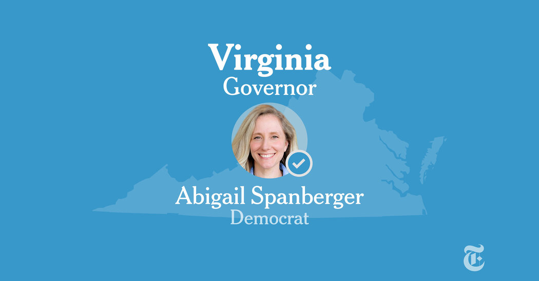 Virginia Governor Election Results 2025: Abigail Spanberger Wins