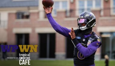 Lamar Jackson Returns to Full Practice, Says Sore Knee Is Getting Better
