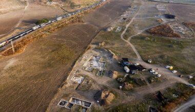 5,000-year-old wine press and evidence of religious rituals unearthed during highway construction project in Israel