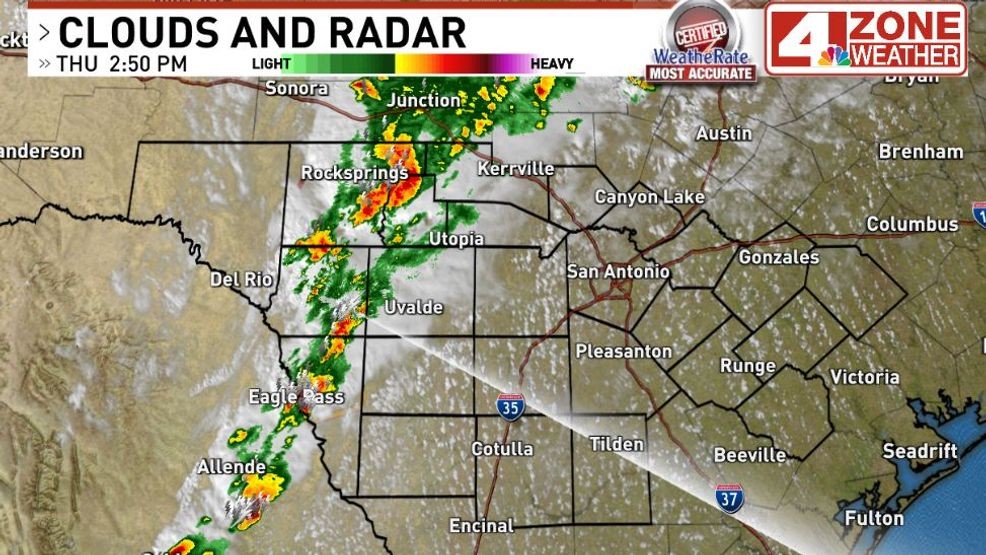 Satellite and radar.{ } Storms out west moving east to northeast